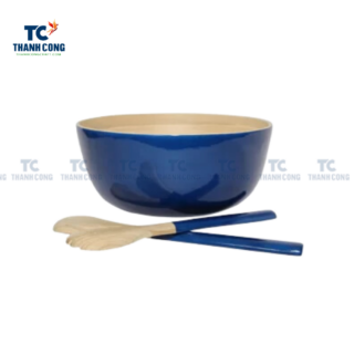 Bamboo Salad Serving Bowl