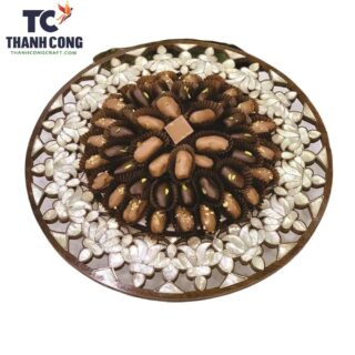 MOP round chocolate tray