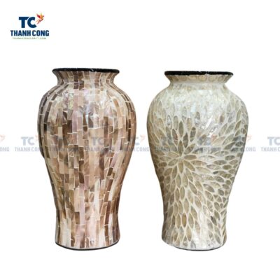 Mother of Pearl Vase Inlay (TCHD-23086)