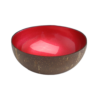 Red coconut bowl