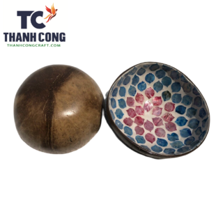 Lacquer Coconut Bowl Bulk