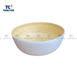 White Bamboo Bowl