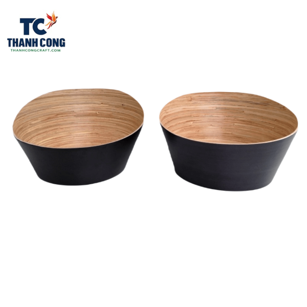 bamboo lacquer bowl