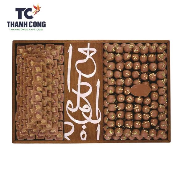 chocolate serving trays