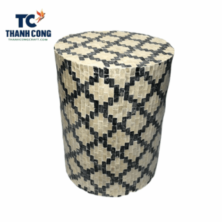 mother of pearl coffee table round