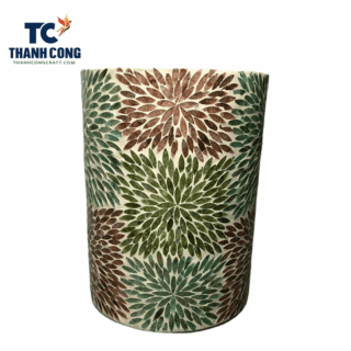 Mother of Pearl Inlay Side Table