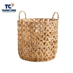seagrass zigzag round baskets
