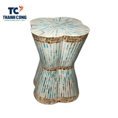 Mother of Pearl Garden Stool