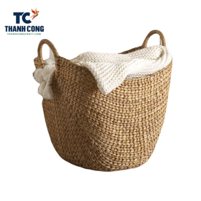 water hyacinth laundry basket, Water Hyacinth Fishbone Laundry Basket