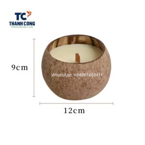 Coconut Candle in Coconut Shell