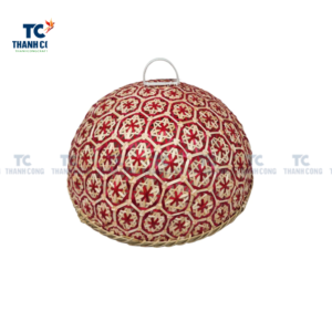 Bamboo Food Cover Red