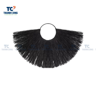 Black Seagrass Fan Wall Decor