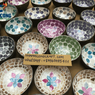 Seashell coconut bowl vietnam