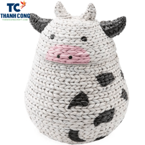 Dairy Cow Hyacinth Basket Model 2022 (TCSB-220012)