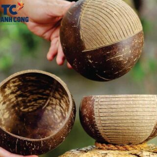 Engraved Coconut Bowl Wholesale in Vietnam