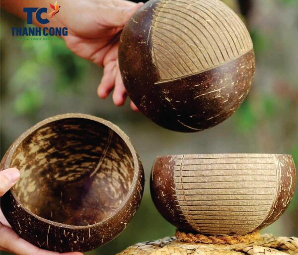 Engraved Coconut Bowl Wholesale in Vietnam