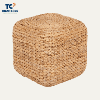Hyacinth Square Pouf