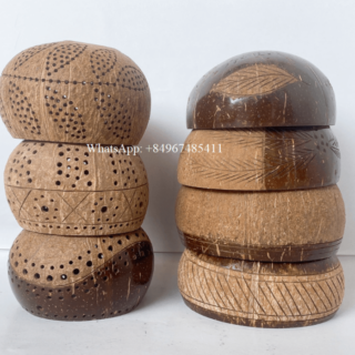 Jumbo engraved coconut bowl wholesale vietnam