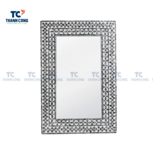 Mother Of Pearl Rectangular Wall Mirror