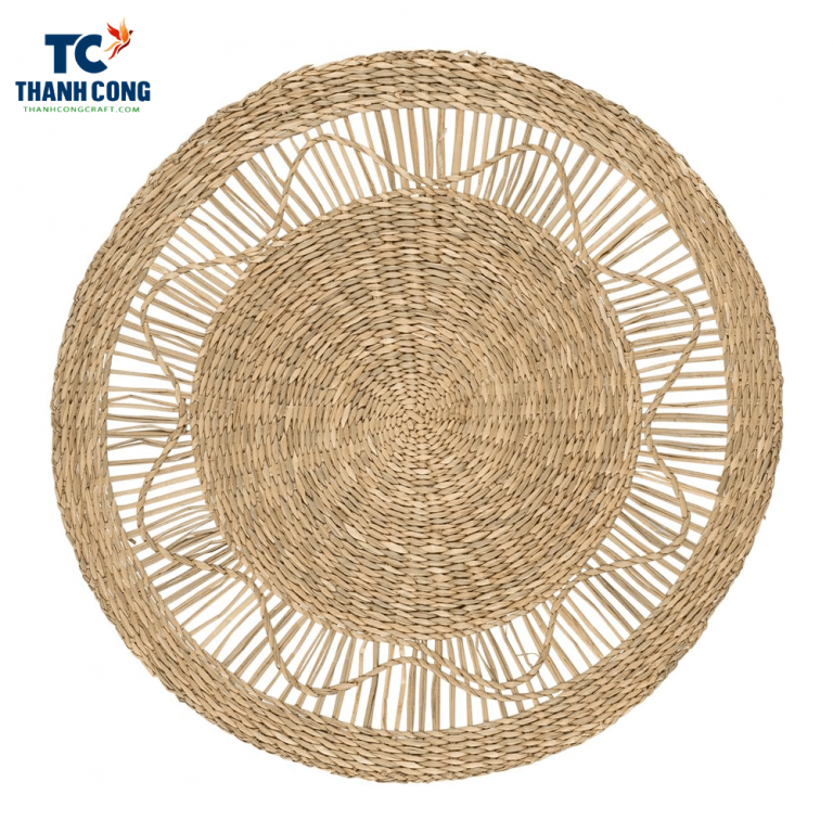 Round Natural Seagrass Placemat (TCKIT23094)