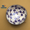 Purple Seashell Inlay Coconut Bowls Supplier