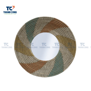 Seagrass Wall Mirror, Round Seagrass Mirror