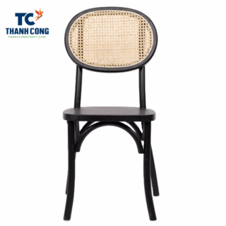 Black Rattan Dining Chairs