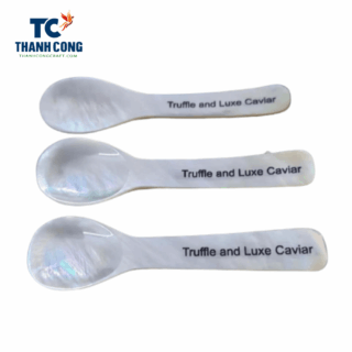 mother of pearl caviar serving spoon