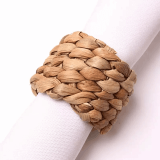 hyacinth napkin ring wholesale
