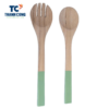 Amazing lacquer bamboo salad servers