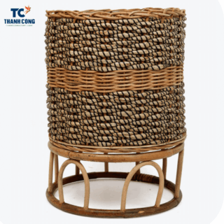 large seagrass planter basket