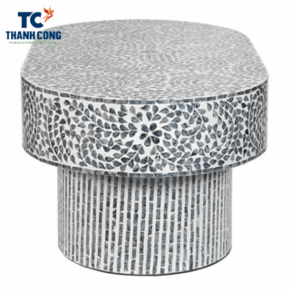 Mother of Pearl Round Table