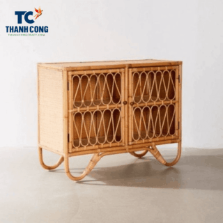 Rattan Storage Cabinet
