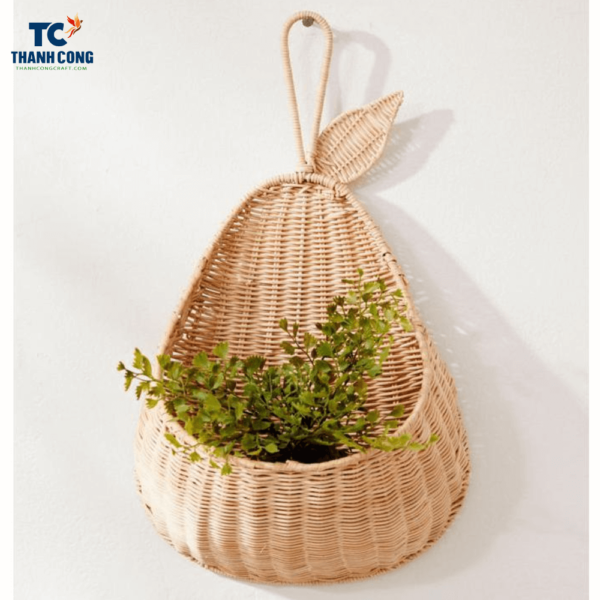 Rattan Hanging Planter Wall (TCPL2216)