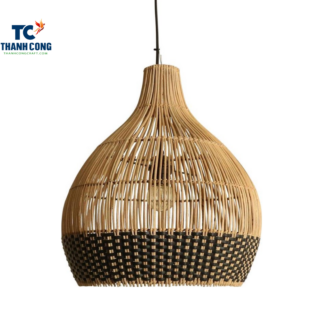 Garlic Pendant Rattan Lamp Shade Hanging