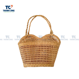 Heart shaped Seagrass Handbag Model 2022