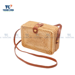 Rattan Handbag Rectangle Model 2022