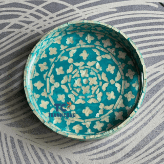 Blue Mother Of Pearl Tray (TCKIT-23077)