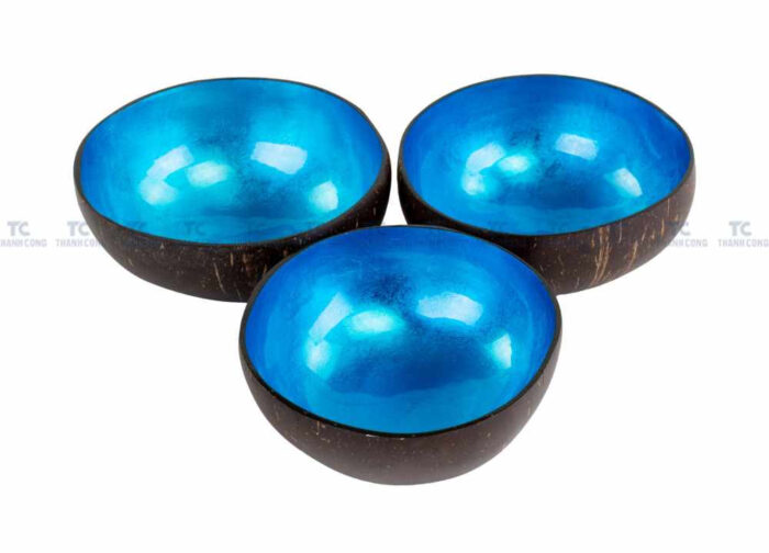 Best selling blue coconut bowls