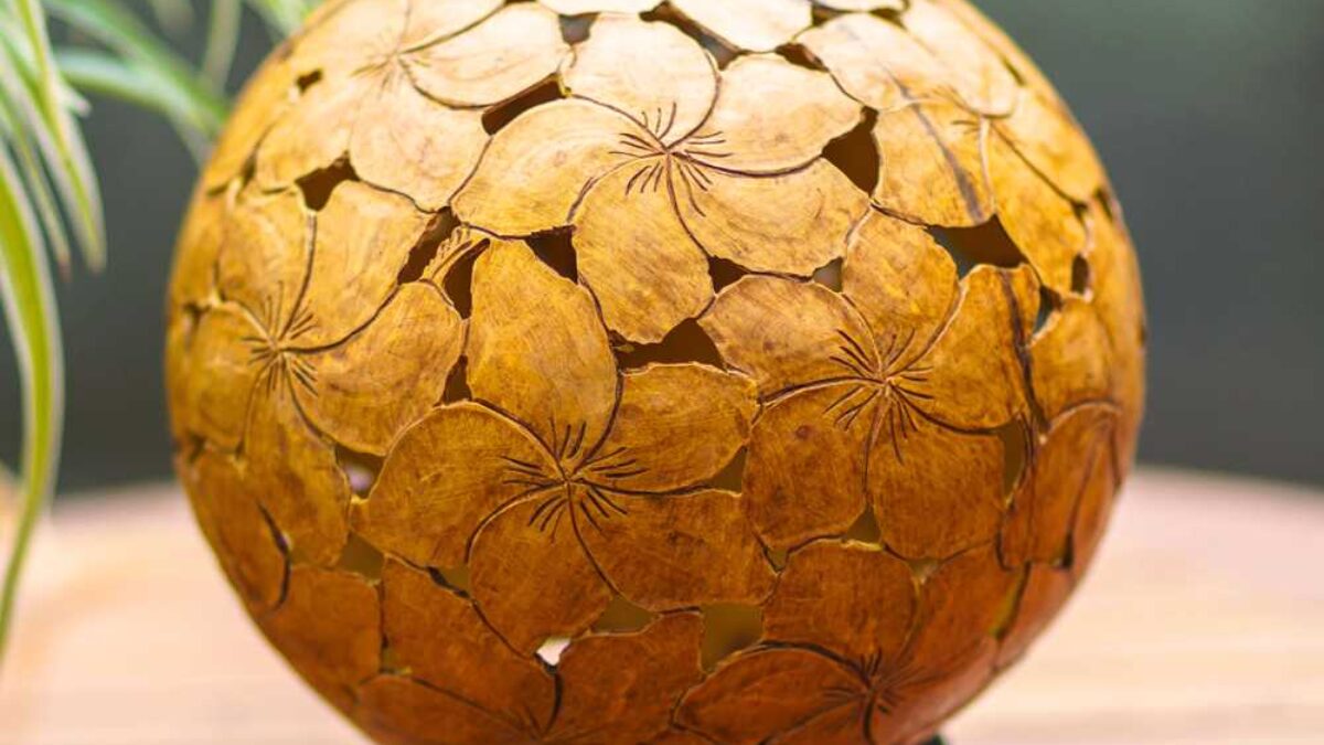 The Art of Coconut Shell Carving: A Timeless Tradition