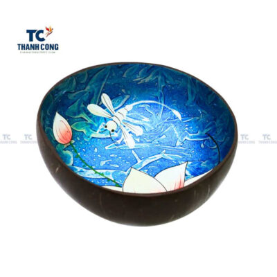 Coconut Shell Painting, coconut shell bowls wholesale