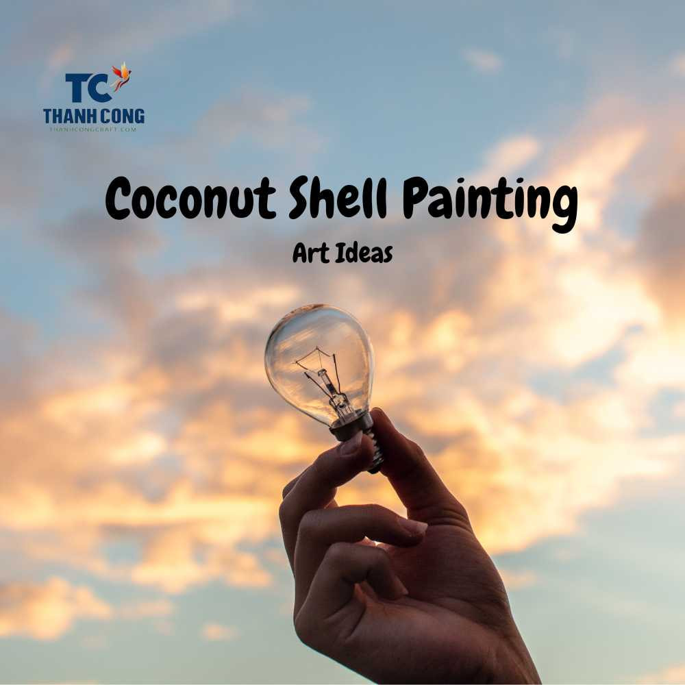 Coconut Shell Painting Art Ideas