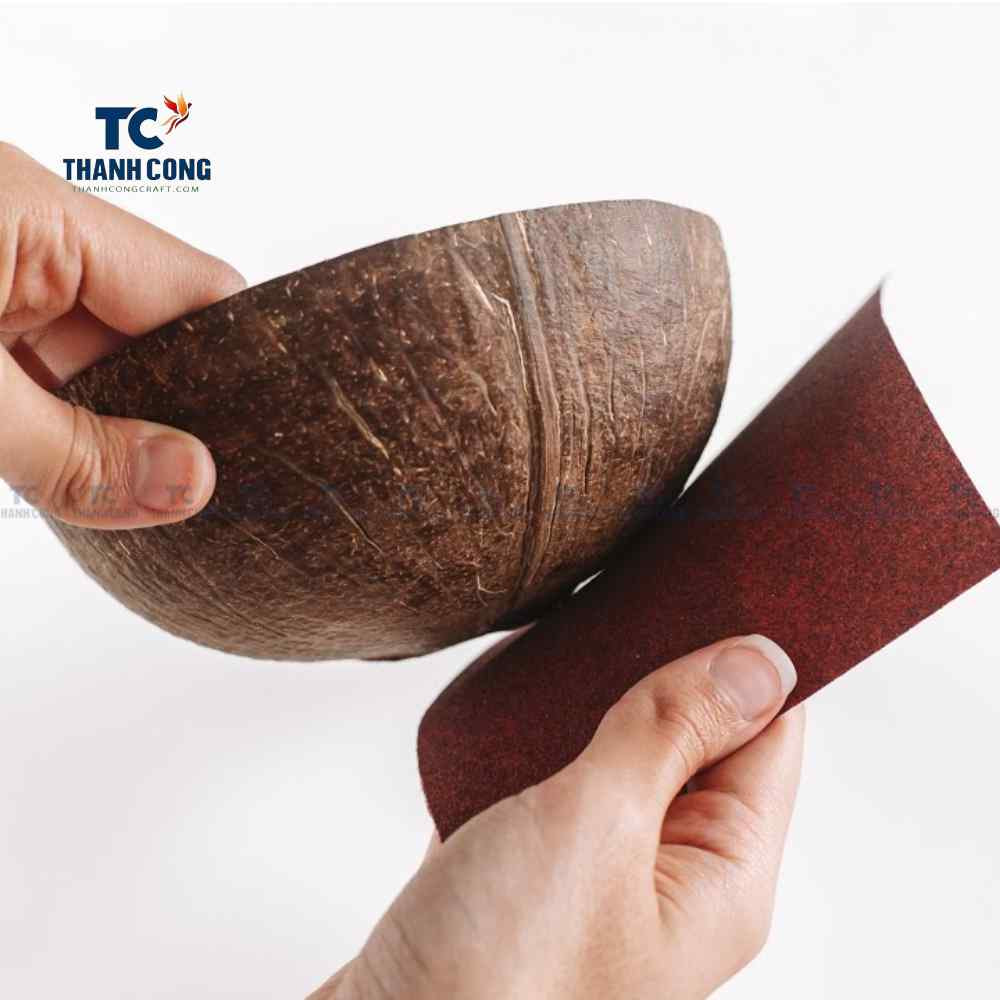 Coconut shell craft: How to make a coconut bowl?