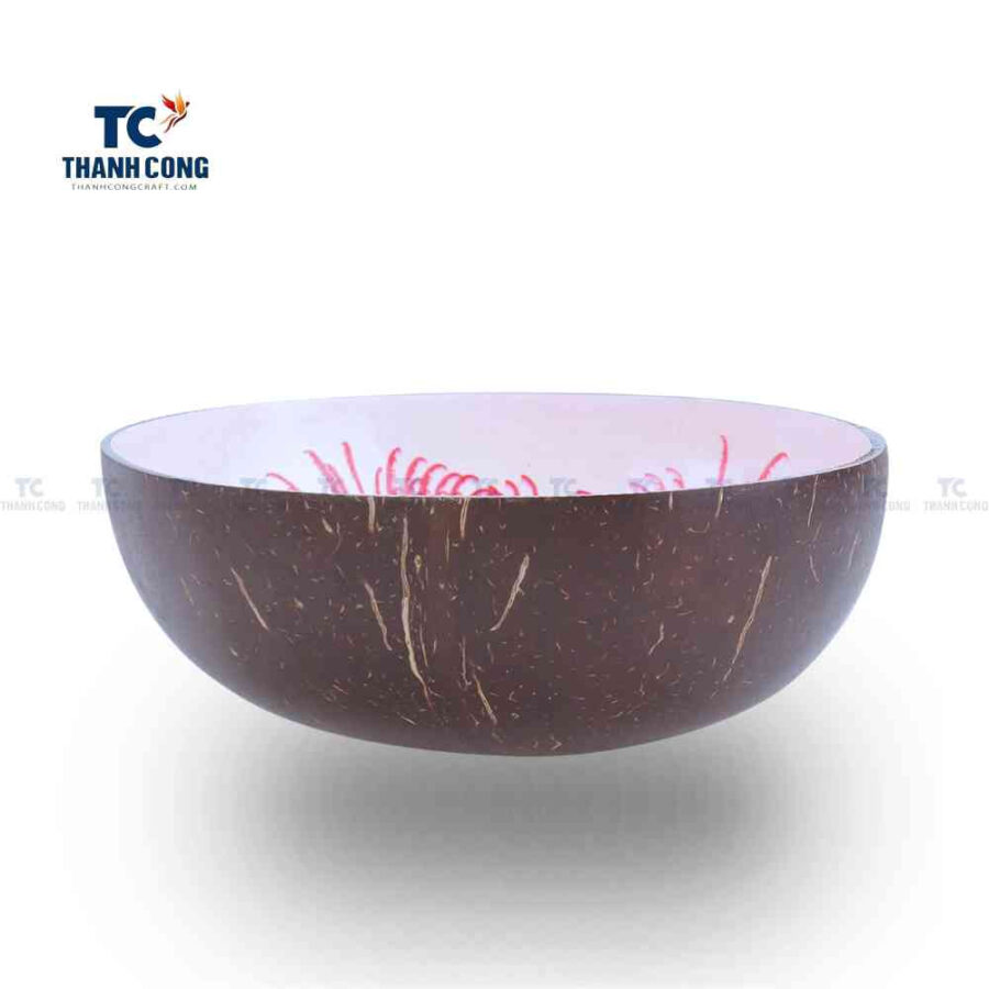 Lacquered coconut bowls