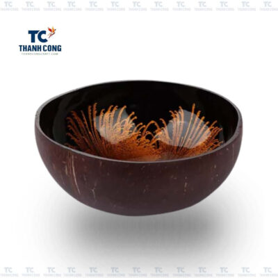 Lacquered coconut bowls wholesale