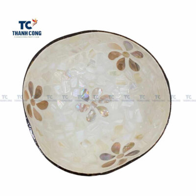 Mother of Pearl Coconut Bowl TCCB-23060, coconut shell bowls wholesale