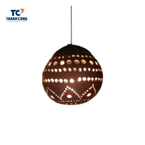 Coconut Shell Pendant Light, Lampshade (TCLS-23001)