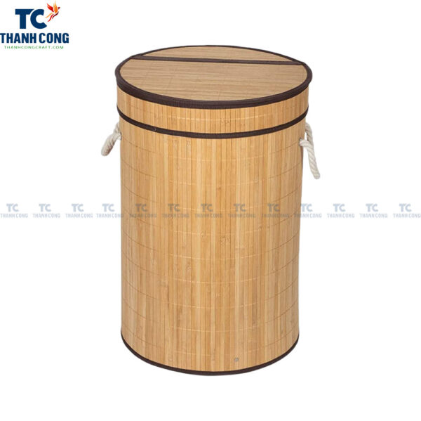 Bamboo Waste Basket With Lid, Bamboo Waste Basket, Bamboo Waste Paper Basket