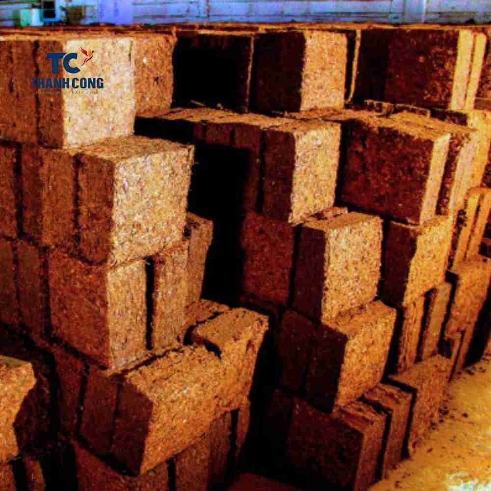 Coconut husk bricks are a versatile and sustainable material that can be used in various ways