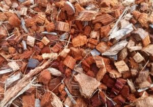 Coconut Husk Chips is an eco friendly material for gardening